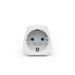 Travel Blue Adaptador Entrada Shucko a Clavija Británica
