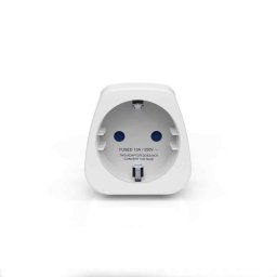 Travel Blue Adaptador Entrada Shucko a Clavija Americana