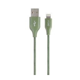 DCU Tecnologic Cable Lightning a USB 2m Verde