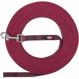 Correa larga engomada para adiestramiento Trixie, sangría - Talla: S-M: 5 m de largo / 15 mm de ancho