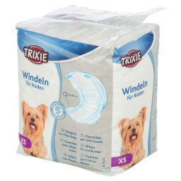 Trixie pañales para perros macho - Talla XS–M: 20–42 cm, 12 uds.