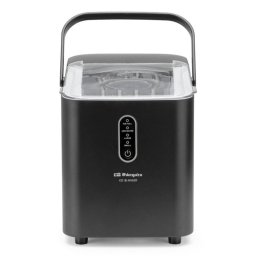 Máquina de Hielo Orbegozo MHH 1200 12Kg/día 1L 2 Tamaños Cubito Funcionamiento Silencioso