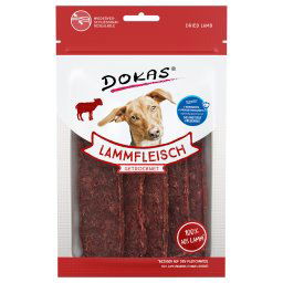 Dokas tiras de cordero para perros - 4 x 70 g