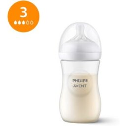 Philips Biberón Natural Response, 125, 260 o 330ml. Transparente 330ml
