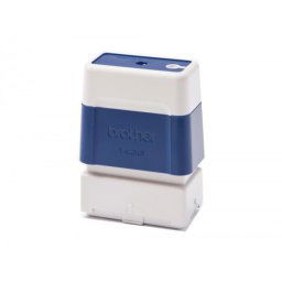 Sello automatico brother 14 mm x 38 mm azul