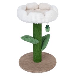 Rascador TIAKI Nature Flor - blanco