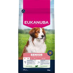 Eukanuba Premium Nutrition Senior Small & Medium Breed cordero y arroz - 12 kg