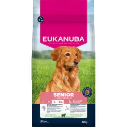 Eukanuba Premium Nutrition Senior Large & Giant Breed cordero y arroz - Pack % - 2 x 12 kg