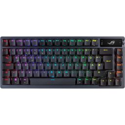ASUS ROG Azoth Teclado Mecánico Gaming RGB Inalámbrico ROG RX Red QWERTZ Español Negro