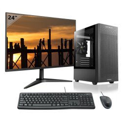 VolttierPC PC Oficina Completo Intel Core i9 12900K/32GB/1TB SSD/Monitor 24"+Pack Teclado/Ratón