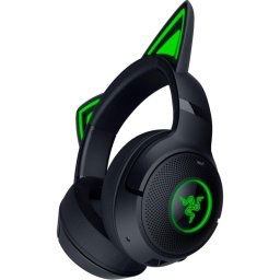 Razer Kraken Kitty V2 BT Auriculares RGB Gaming Inalámbricos Negros