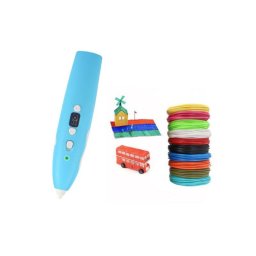 Bolígrafo 3D PC Filamento PCL 1,75 mm Antiescaldaduras 5 Colores USB Portátil