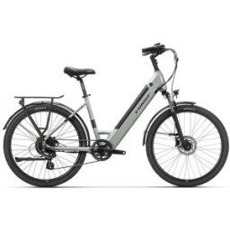 Conor Bicicleta electrica unisex LomBok e-trekking 26' 8s . Gris S