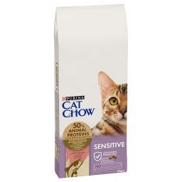 PURINA Cat Chow Special Care Sensitive con salmón - 15 kg