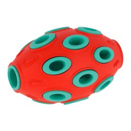 Kerbl Pet Rugby ToyFastic para perros - aprox. 7,5 x 12 cm (diámetro x L)