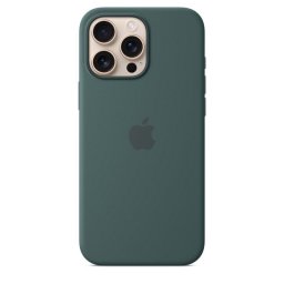 Apple Funda de Silicona con MagSafe Verde Lago para iPhone 16 Pro Max