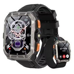 Smartwatch Blackview W80 PRO Bluetooth 5.3 GPS linterna batería 900 mAh correa 22 mm