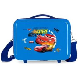Disney Neceser infantil ABS Cars Rusteze Lightyear con capacidad de 9L. Azul eléctrico