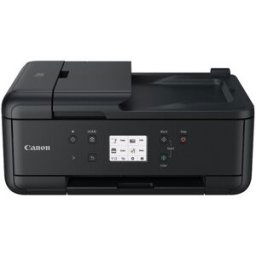 Canon Impresora Multifunción 4 en 1 PIXMA TR7650 con doble cara automática, Fax, ADF y WiFi. Compatible con PIXMA Print Plan. Negro