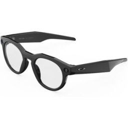 OAKLEY META "Gafas de sol inteligentes Oakley Meta HSTN, Montura negra, lentes transparentes". Negro