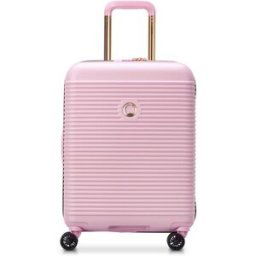 Delsey Paris Freestyle maleta trolley cabina slim 4 ruedas dobles 55cm. Rosa