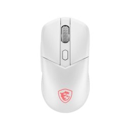 Ratón MSI Versa 300 Wireless 8000 DPI 6 Botones RGB Blanco Bluetooth/USB-C/RF