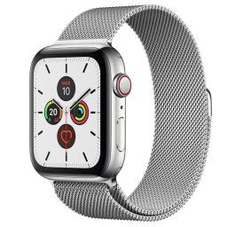 Devia Elegant Milanese Loop Correa Plata para Apple Watch 38/40mm