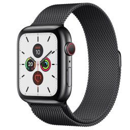Devia Elegant Milanese Loop Correa Gris Espacial para Apple Watch 42/44mm