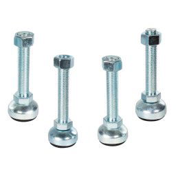 Aiten Data Juego de 4 Patas para Armario Rack