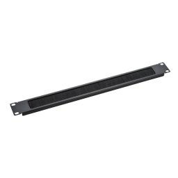 Aiten Data Panel Pasacables con Cepillo para Armario Rack 19