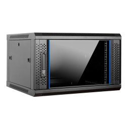 Aiten Data Armario Rack Mural 19" 6U 600 x 600 x 370 mm Montado Sin Accesorios