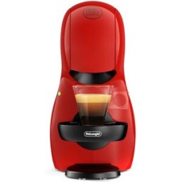 DeLonghi De'Longhi - Cafetera de cápsulas manual De´Longhi Piccolo XS para capsulas Nescafé Dolce Gusto. Rojo
