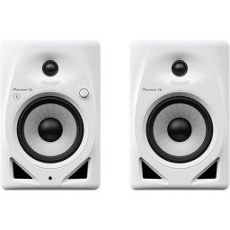 Pioneer DJ DM-50D-BT Altavoces de Monitor de 5'' con Bluetooth Blancos