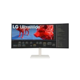 LG 38BR85QC-W 38" UWQHD+ 144Hz Nano IPS Curvo UltraWide G-SYNC FreeSync HDR600 USB-C Blanco