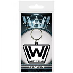 Pyramid Llavero Westworld Logo
