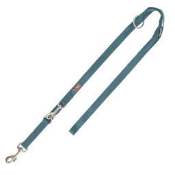 Correa extensible Trixie Premium, petróleo - Talla L - XL: 200 cm (L), 25 mm (An)