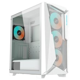 Caja PC GIGABYTE C301GW Blanco Midi Tower Vidrio Templado RGB USB-C Gaming