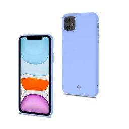 Celly Candy Funda Silicona Violeta para iPhone 11
