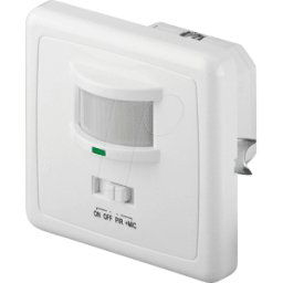 GOOBAY GB 95171 - Detector de movimiento por infrarrojos / acústica, blanco