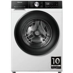 Hisense Lavadora secadora 8 kg / 1.400 rpm, Wifi Serie 3S - WD3S8043BW3. Blanco