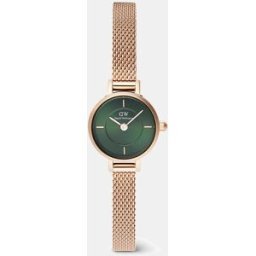 Daniel Wellington Reloj de mujer Petit Mini DW00100742 de malla de acero rosa. Rosa