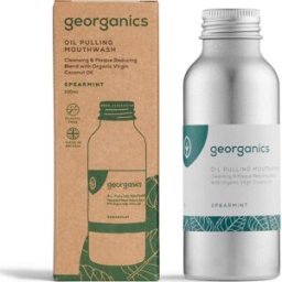 Georganics Oil Pulling Mouthwash Spearmint 100ml