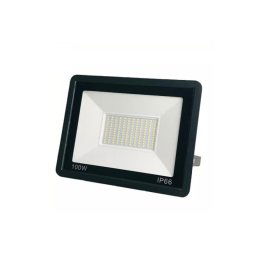 Foco proyector LED Slim 100W negro 6000K IP66 Sanan SMD2835 exterior/interior