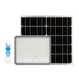 Proyector LED Solar 200W con sensor de movimiento, 184 LEDs, mando y panel monocristalino
