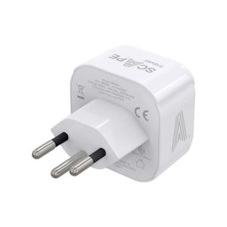 Adaptador de corriente universal para Suiza Schuko CEE 7/7 250V 15A 3450W