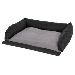 Cojín de maletero Kerbl Pet, negro/gris para perros - 80 x 60 cm (L x An)