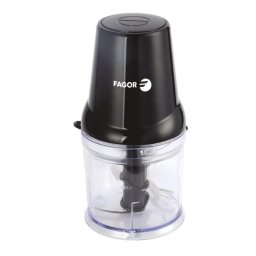 Picadora Fagor EasyCut FGE07001 400W Negra 0.5L Recipiente Plástico Doble Cuchilla