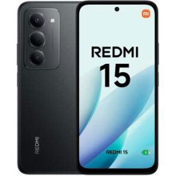 Xiaomi Redmi 15 8GB + 256GB móvil libre. Midnight Black 256 GB + 8 GB RAM