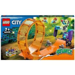 Lego Set de Construcción Rizo Acrobático: Chimpancé Devastador con Moto de Juguete City Stuntz (Reacondicionado Grado A).