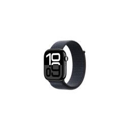 Apple Watch Series 10 4G 46 mm aluminio negro azabache correa deportiva negra M/L